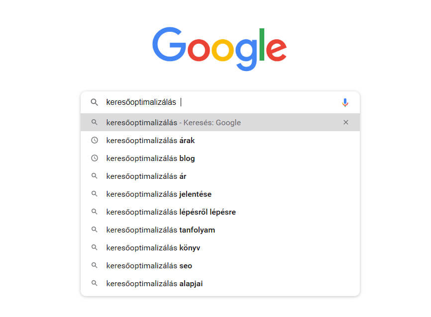 Google kereső