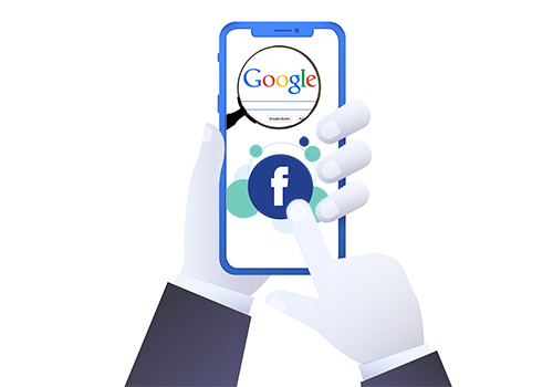 Google, Facebook hirdetés